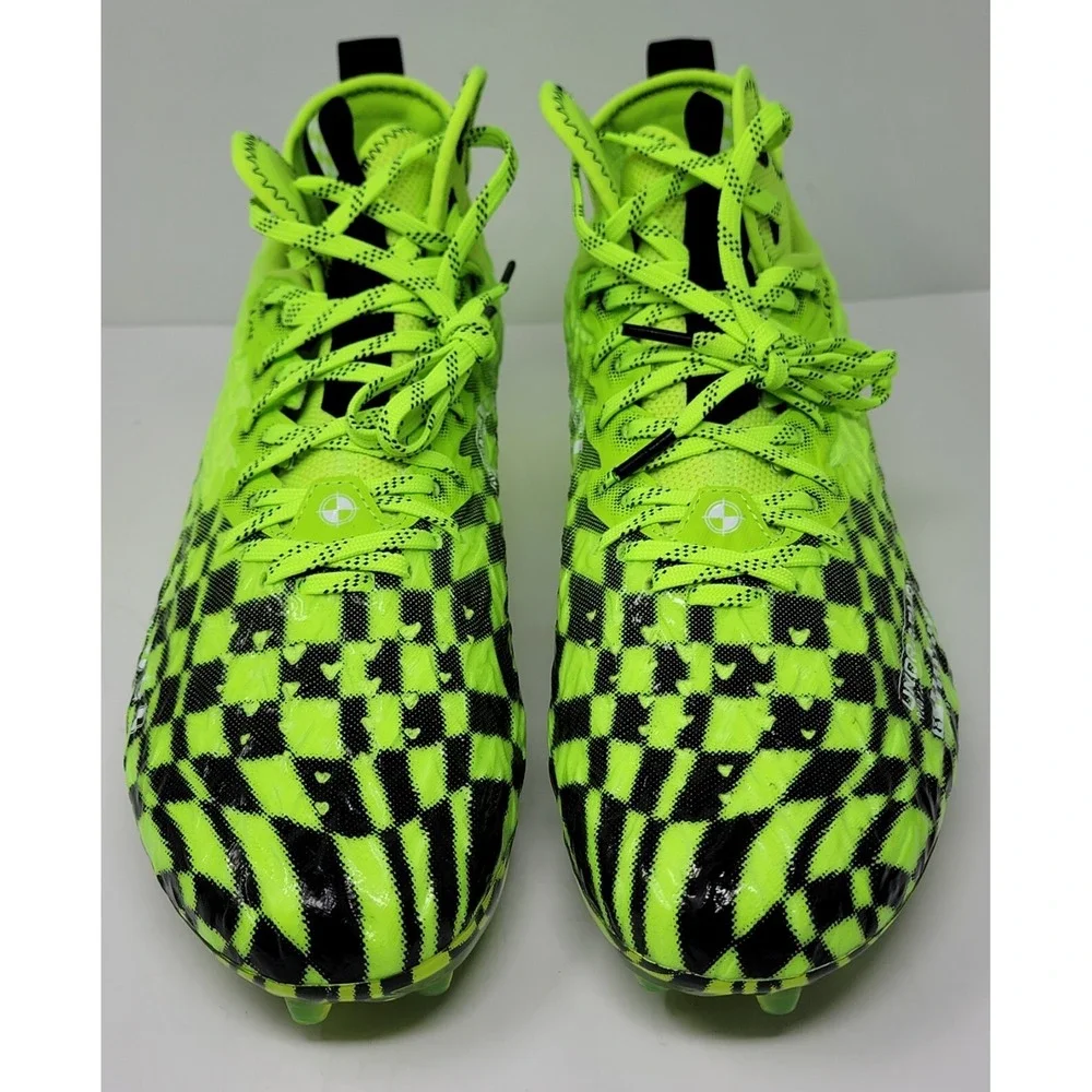Under Armour Men's Spotlight Clone MC LE Football Cleats 3026336- 300 Size 13